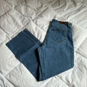 Land’s end women’s high rise straight jeans